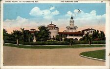 St Petersburg Florida ~ Hotel Rolyat ~ postcard  sku793 picture