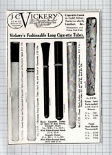 (4670) J C Vickery Regent St London Vickery's Cigarette Tubes  1920 Paper Advert picture