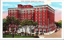 Hotel Hanford Mason City Iowa IA WB Postcard UNP EC Kropp VTG Unused Vintage picture