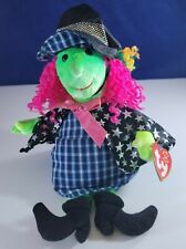 🎃Vintage Retired Ty Beanie Baby Scary the Witch👻 has tag  Halloween picture