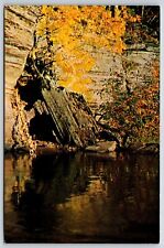 Postcard The Baby Grand Piano. Lower Dells Of The Wisconsin River, WI Unposted picture
