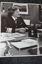 Rear Admiral Fran McKee Signed 8x10 Photo - ist female RA, D:2002 picture