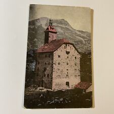 Hospice Simplon Swiss Alps Switzerland Post WWI Postcard VTG UNP Hand Colored picture