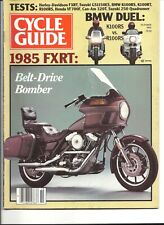 CYCLE GUIDE Magazine, Oct 1984...H-D FXRT,Suzuki GS1150ES,BMW K100RS,Can-AM 320T picture