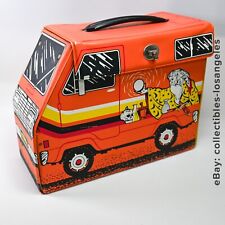 CLEAN RARE 1978 HTF KING SEELY Thermos Co Vinyl Lunchbox Wizard In Van picture