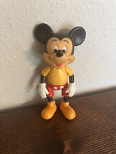 Vintage 1970s Mickey Mouse Walt Disney Productions Jointed Figurine Hong Kong picture