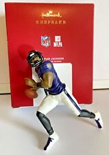 Recalled 2021 NFL Lamar Jackson Baltimore Ravens Hallmark Keepsake Ornament NIB picture