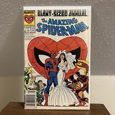 The Amazing Spider-Man #21 1987 Wedding Issue Giant Sized Annual High Grade picture