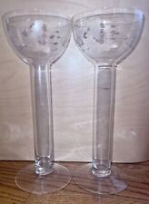 VTG Princess House Exclusive Heritage Crystal 2 piece Floating Candle Holders picture