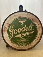 Vintage Goodell Independent Oil Auto Oil Rocker Can Hancock, Michigan picture