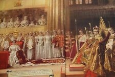 OUR ROYAL FAMILY REPRODUCTION OF THE OFFICAL CORONATION FRANK O SALISBURY  picture