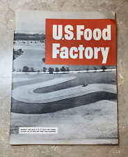 Vintage International Harvester Farmall Tractors US Food Factory Brochure 1950 picture