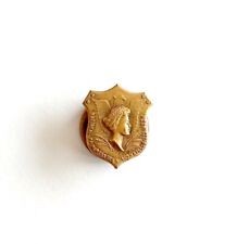 National Hairdressers Cosmetologist Assn Screw Back Pin Vintage Lapel Pin Beauty picture