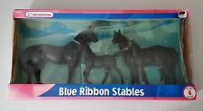 Vintage Rare Blue Ribbon Stables Horses By Kid Connection Toy Large NEW picture