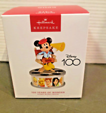 Director Mickey Mouse Ornament 100 Years Wonder Disney Magic Hallmark 2023 NIB picture