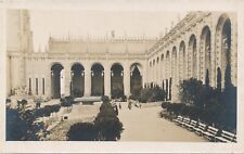 Court Of Abundance Panama Pacific 1915 Real Photo Post Card AZO Back picture