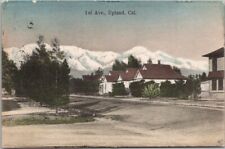 1907 UPLAND, California Hand-Colored Postcard 