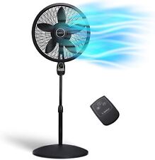 Oscillating Cyclone Pedestal Fan, Adjustable Height, Timer, Remote Control picture