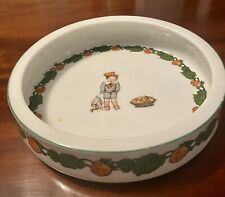 Antique  Porcelain Baby Bowl, Austria, Sold By Strawbridge & Clothier picture