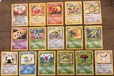 1999 Pokemon Jungle Rare cards, Flareon, Jolteon, Scyther, Vaporeon,  you Choose picture