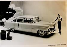 1954 Cadillac Series 62 8X10 Glossy Press Release Promo Photo With Write-up Blu8 picture