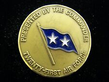 Twenty First Air Force Commander Challenge Coin V2 picture