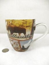 Yellowstone Ceramic Coffee Tea Mug 16oz Image Collage Moose Bison Old Faithful S picture