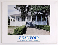1988 Beauvoir Estate Plantation Biloxi Mississippi Vintage History Guide Booklet picture