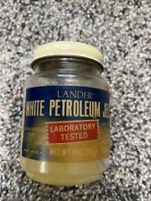 Vintage Vaseline White Petroleum Jelly 4 Oz. Jar picture