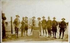 Members of 2nd Cavalry Regiment, Fort Bliss, Texas TX - c1913 RPPC picture
