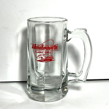 Hudsons Classic Grill Michigan Glass Mug Vintage picture