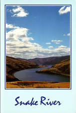 Colfax Washington WA Snake River Boyer Park Granite Dam Cont.  6x4 Postcard picture