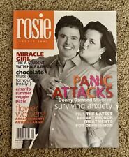August 2002 Rosie O'Donnell Magazine; Donny Osmond Cover picture