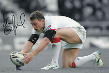 KEVIN SINFIELD In Person Signed 12x8 Photo LEEDS RHINOS & ENGLAND Proof COA picture