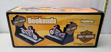 Harley Davidson Kidcraft Bookends Never used in ORIGINAL PACKAGING picture