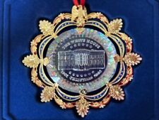 The White House Historical Christmas Ornament Bicentennial 2002 NIB w/Booklet picture