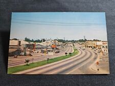 Postcard CA California Bakersfield Highway 99 Entering City Roadside View picture