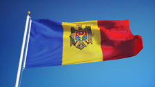 NEW MOLDOVA 3x5ft w/crest FLAG superior quality fade resist us seller picture