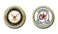 VAQ-132 Scorpions US Navy Squadron Challenge Coin Officially Licensed picture