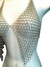 DGH® Chainmail Halter Bra Clothing Viking Aluminium Chain Mail Sexy Style picture