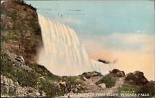 1911 Handcolored PC American Falls from below, Niagara Falls picture