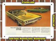 METAL SIGN - 1970 Plymouth Makes It (Sign Variant #06) picture