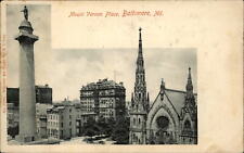 Baltimore Maryland Mount Vernon Place c1905 UDB ~ postcard sku651 picture