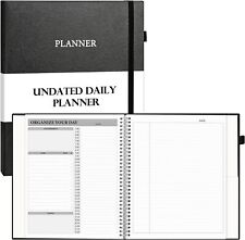 Durable Daily Planner Undated, Ample Writing Space, A4 (9.5