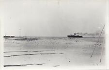 SHIP Ludington MI PMRR INBOUND SS CITY OF SAGINAW Car Ferry from WISCONSIN picture