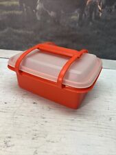 Vintage 70’s Tupperware Lunch Box Set, Pack-N-Carry # 1254-4, 4 Piece picture