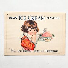 Jell-O Ice Cream America's Most Favorite Dessert Recipe Book Vintage Advertising picture