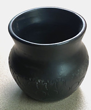Bigmeat Black Cherokee Pottery signed EWY Cherokee NC picture