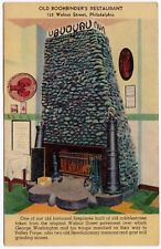 Philadelphia PA Postcard 1930 Old Bookbinder's Seafood Restaurant 125 Walnut St. picture