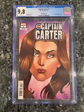 Debut Issue: Captain Carter #1 - 1st Comic Book App, Nauck Variant Cover CGC 9.8 picture
